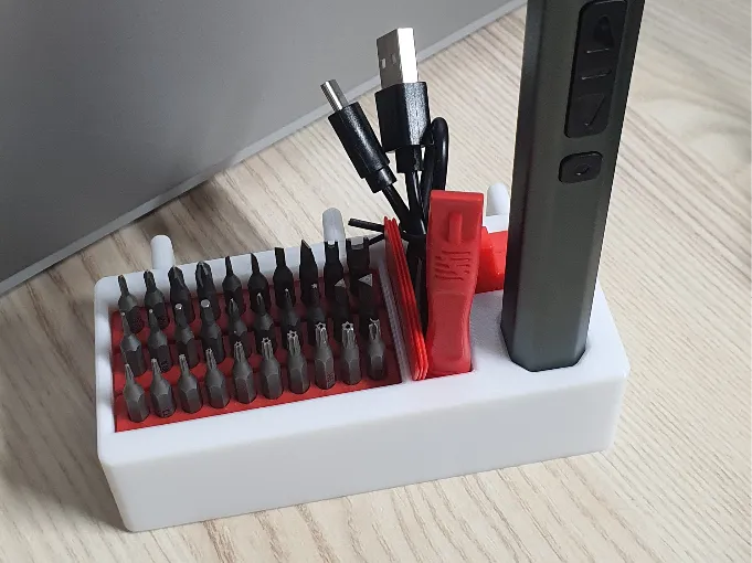 Electric Screwdriver & Bit Organizer for SKADIS