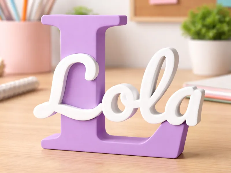 Nombre Lola decorativo NO AMS