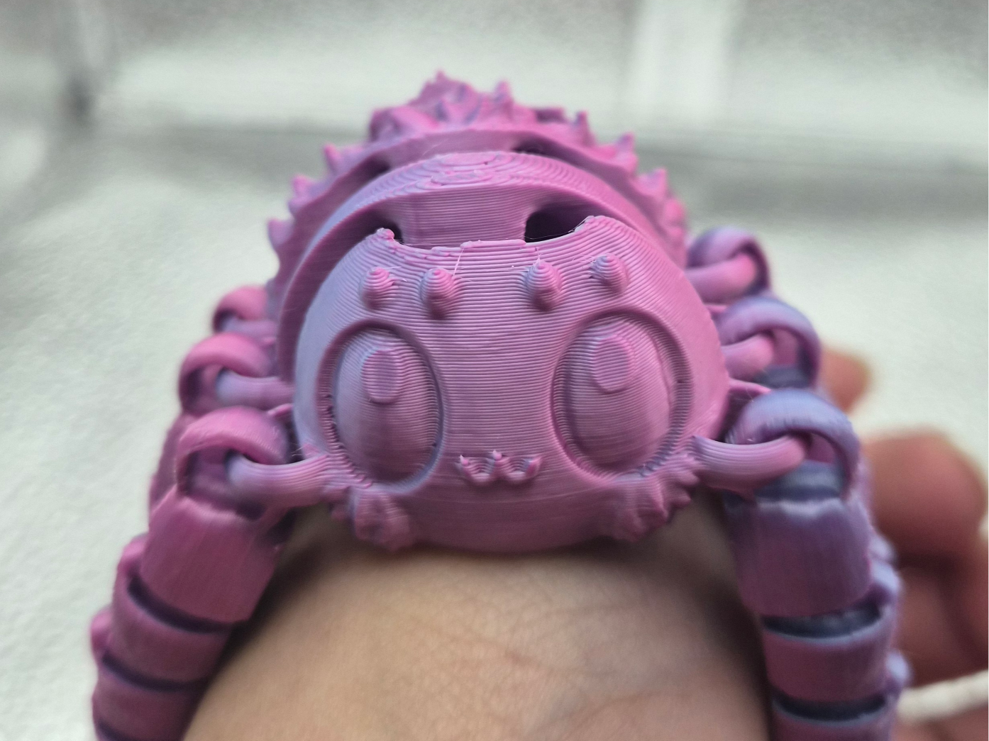 Jumpy the flexi spider articulated printinplace