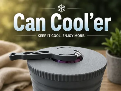 Can Cooler for ice cold cans!