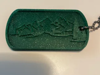 Keychain Mountains