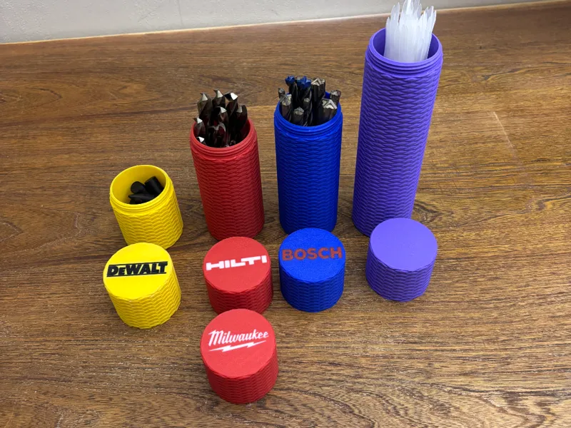 boite cylindrique de rangement