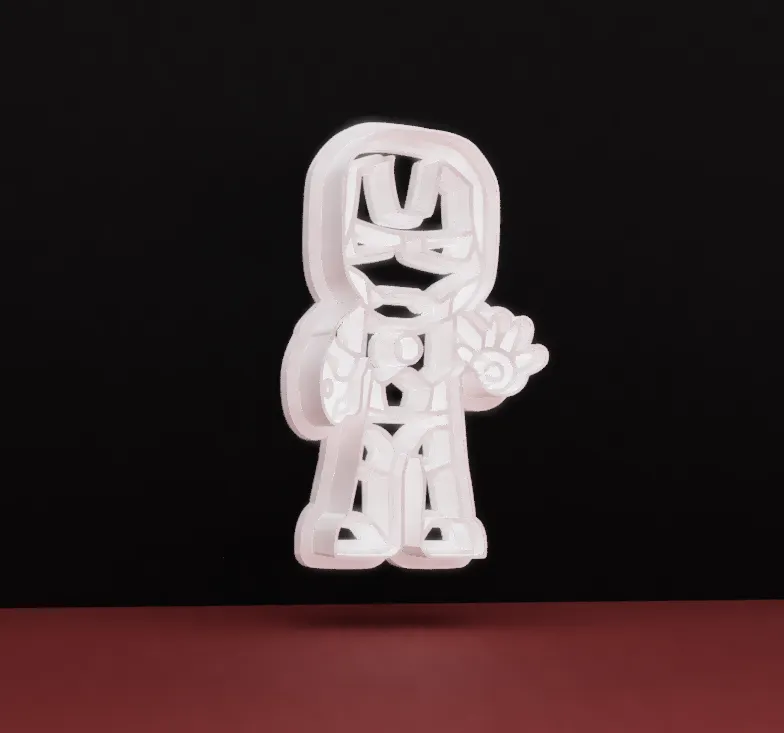 Ironman cookie cutter
