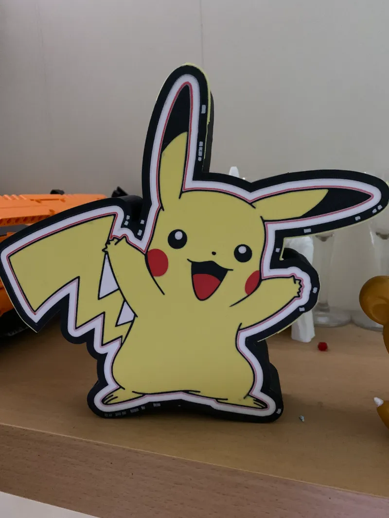 Pikachu lamp