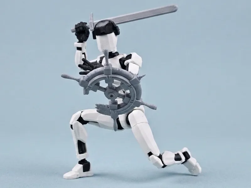 Dummy 13 TF2 Demoman Sword and Shield Set