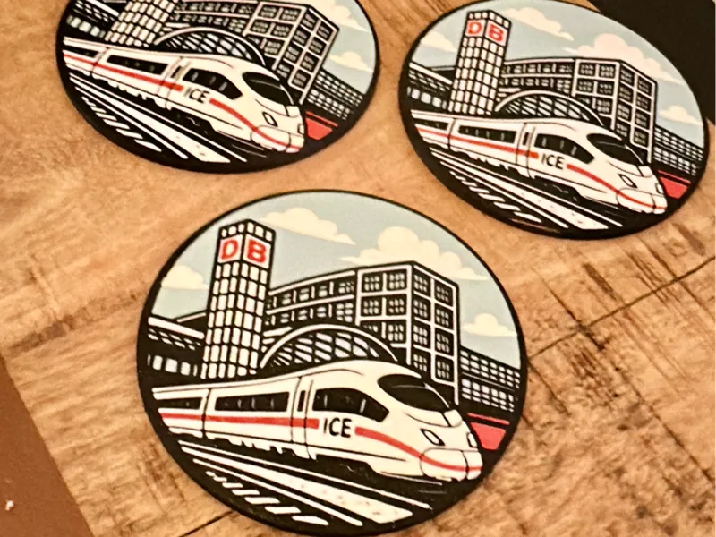 Deutsche Bahn (DB) Untersetzer / Toaster