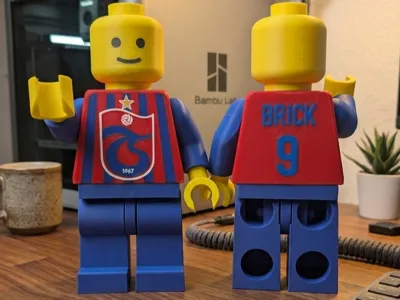 Large Brick Man - Trabzonspor - 20cm