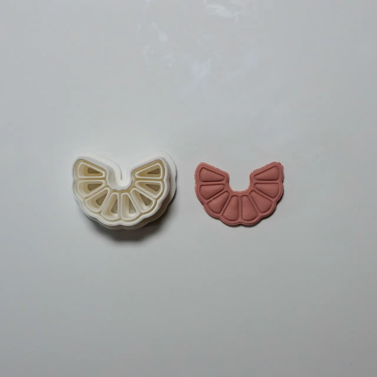 Ornamental Polymer Clay Cutter Earrings Necklace view 2