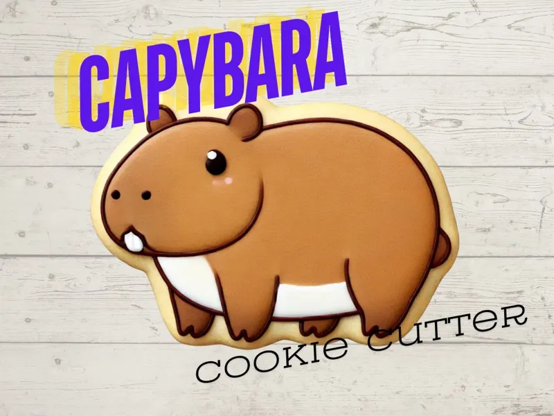 Capybara Cookie Cutter