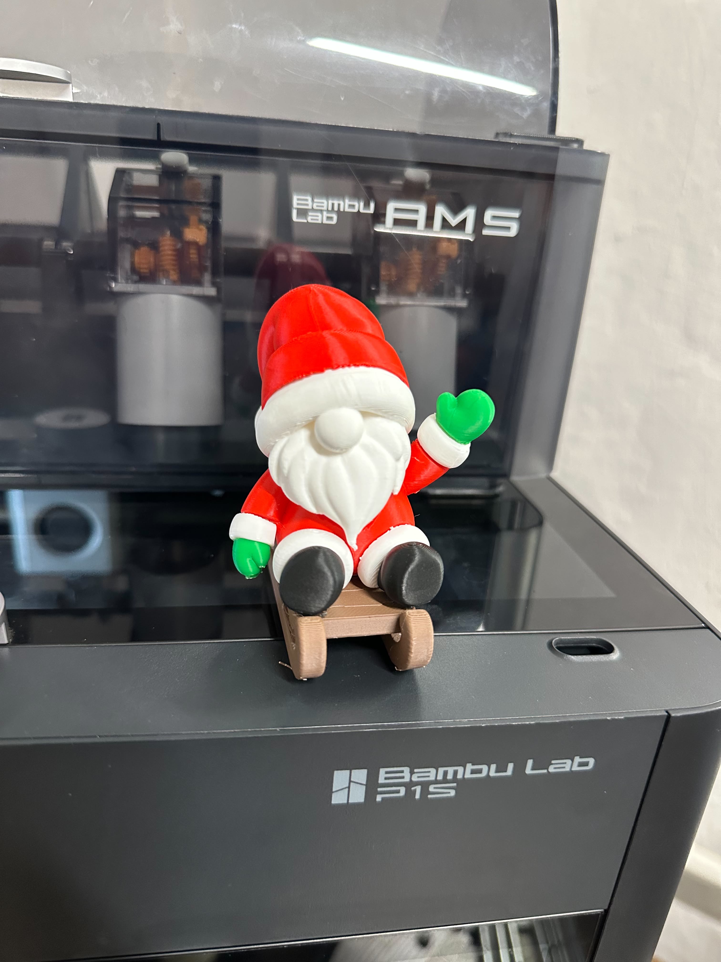 Mini Santa On Sleigh – NO AMS - 1