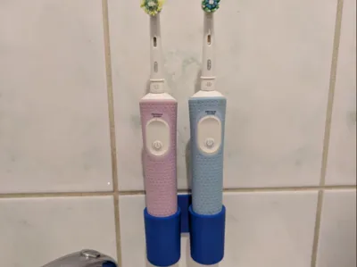 Oral-B double toothbrush holder