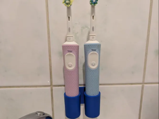 Oral-B double toothbrush holder