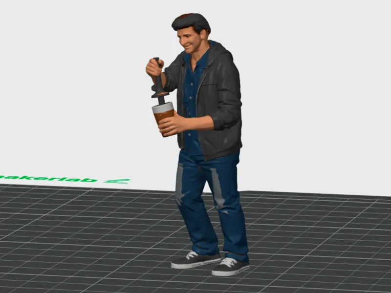 Bar Tender / Bar Man for Diorama