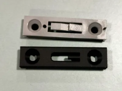 Nova PRO Grass rectangular facade rail fixing