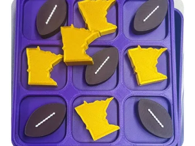 Minnesota Football Tic-Tac-Toe – Travel Edition