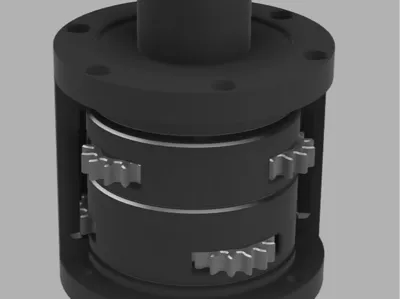 14:1 High torque - High Load Planetary Gearbox 