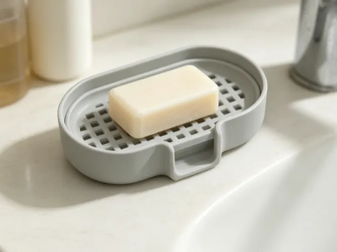 Separable soap drip tray