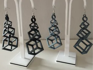 ORECCHINI CUBIC ODA