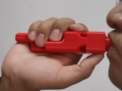 Train whistle, oral muscle massage, oral motor exercises