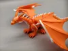 The horns on the multi-colored back are also colored