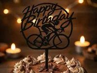 Topper vélo pour gâteau d'anniversaire — photo 2