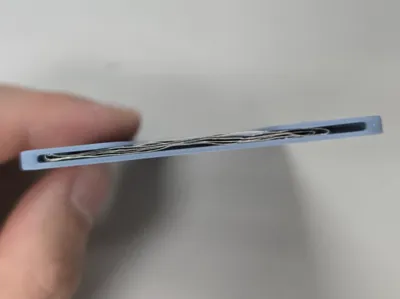 Extra banknote storage module - designed to be used with the integrated ultra-thin wallet, perfectly credit card sized