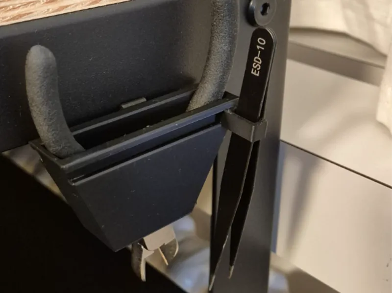 IKEA BROR Workbench Modular Clip - Tweezer Holder