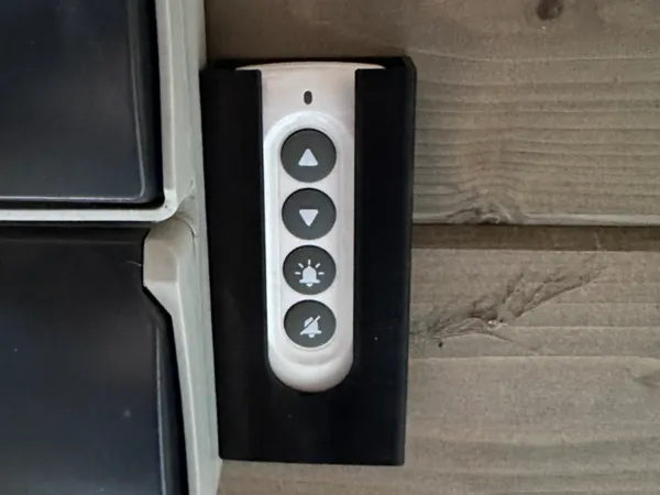 Support pour petite télécommande