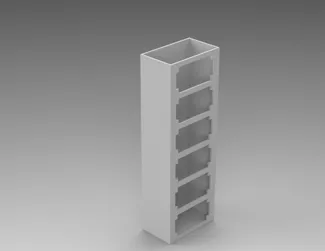 Box for shaving blades