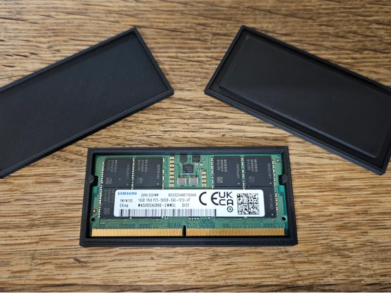 DDR5 Laptop RAM Memory Storage Case