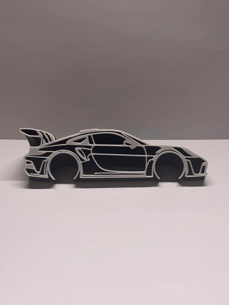 911 992 Gt3rs silhouette 