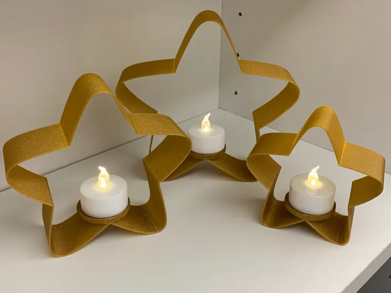 Star Candle Holders – Modern Simplicity
