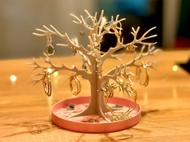 Jewelry Tree – Earring and Ring Organizer