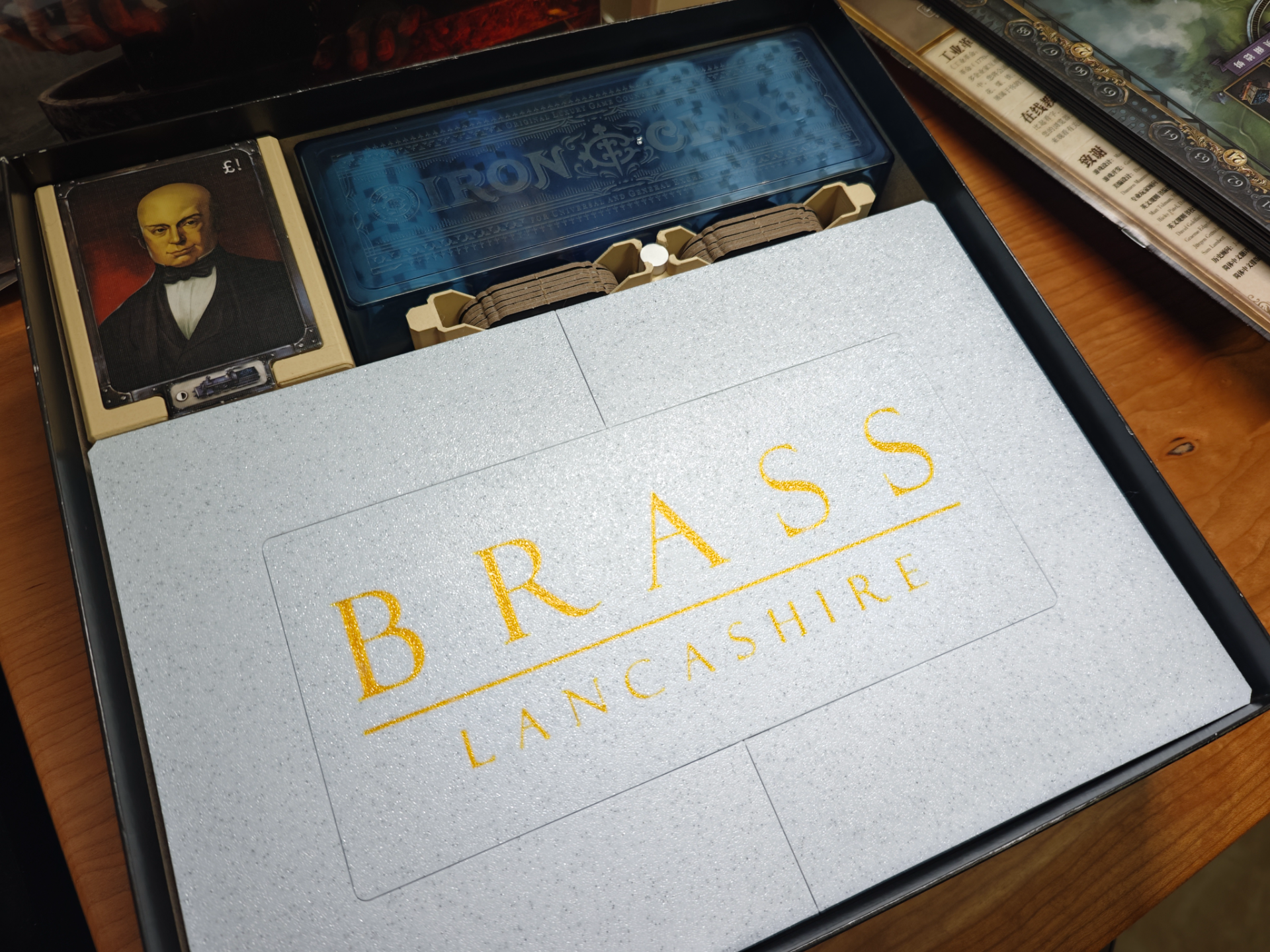 Miniatura 1 do modelo 3D 桌游工业革命：兰开夏豪华版收纳 Brass:Lancashire