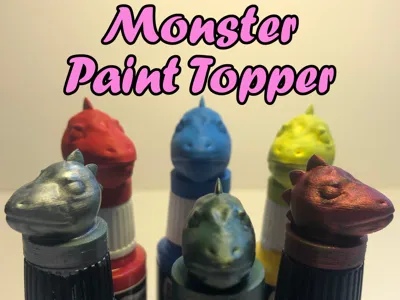 Monster Bottle Cap Swatches for Army Painter