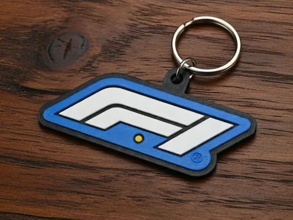 Formula 1 keyring 3D MODEL