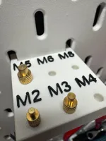 with black numbers