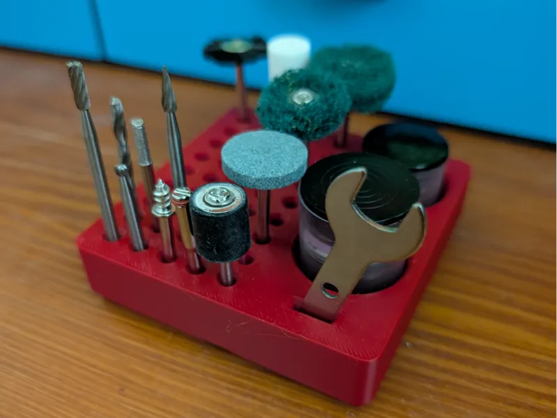 Dremel accessories holder gridfinity