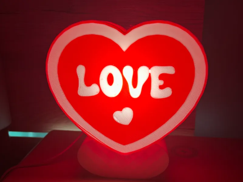 Valentine's Day Heart 3D 