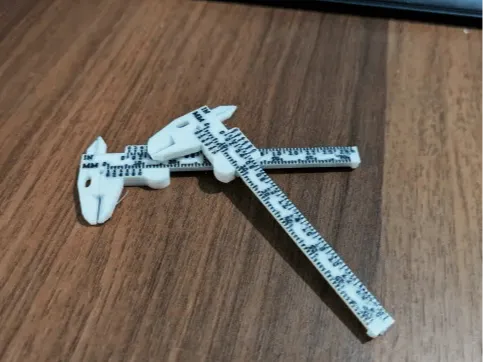 Pocket Vernier Keyring Calipers - 0.2mm Resolution