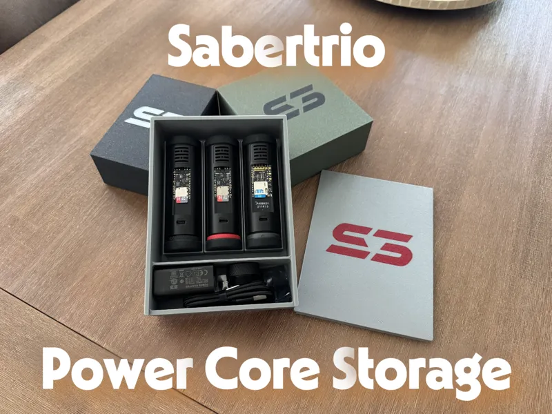 Sabertrio Power Core Storage Boxes