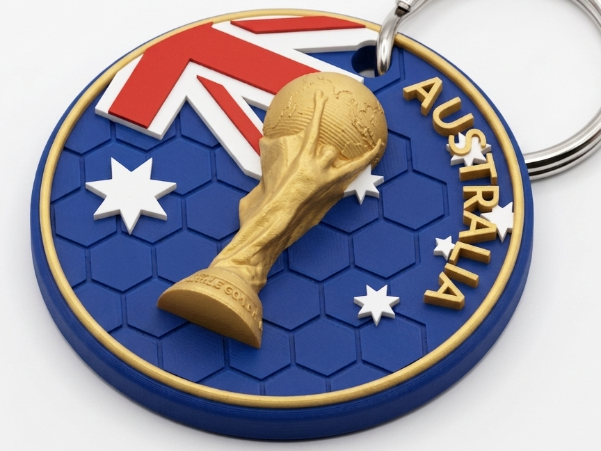 Llavero Australia Mundial