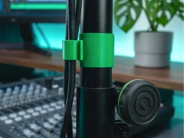 Clip cavi per stativi Audio/Luci