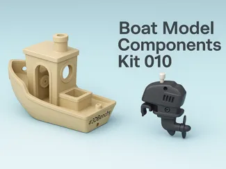 Benchy Boat for Boat Model Kit 010