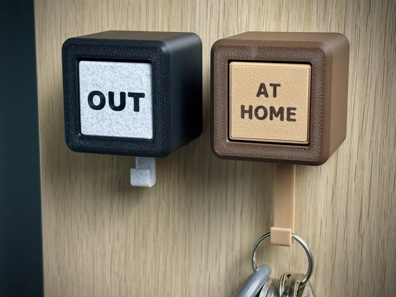 Key Holder | Rotating Sign | Key Hanger view 3