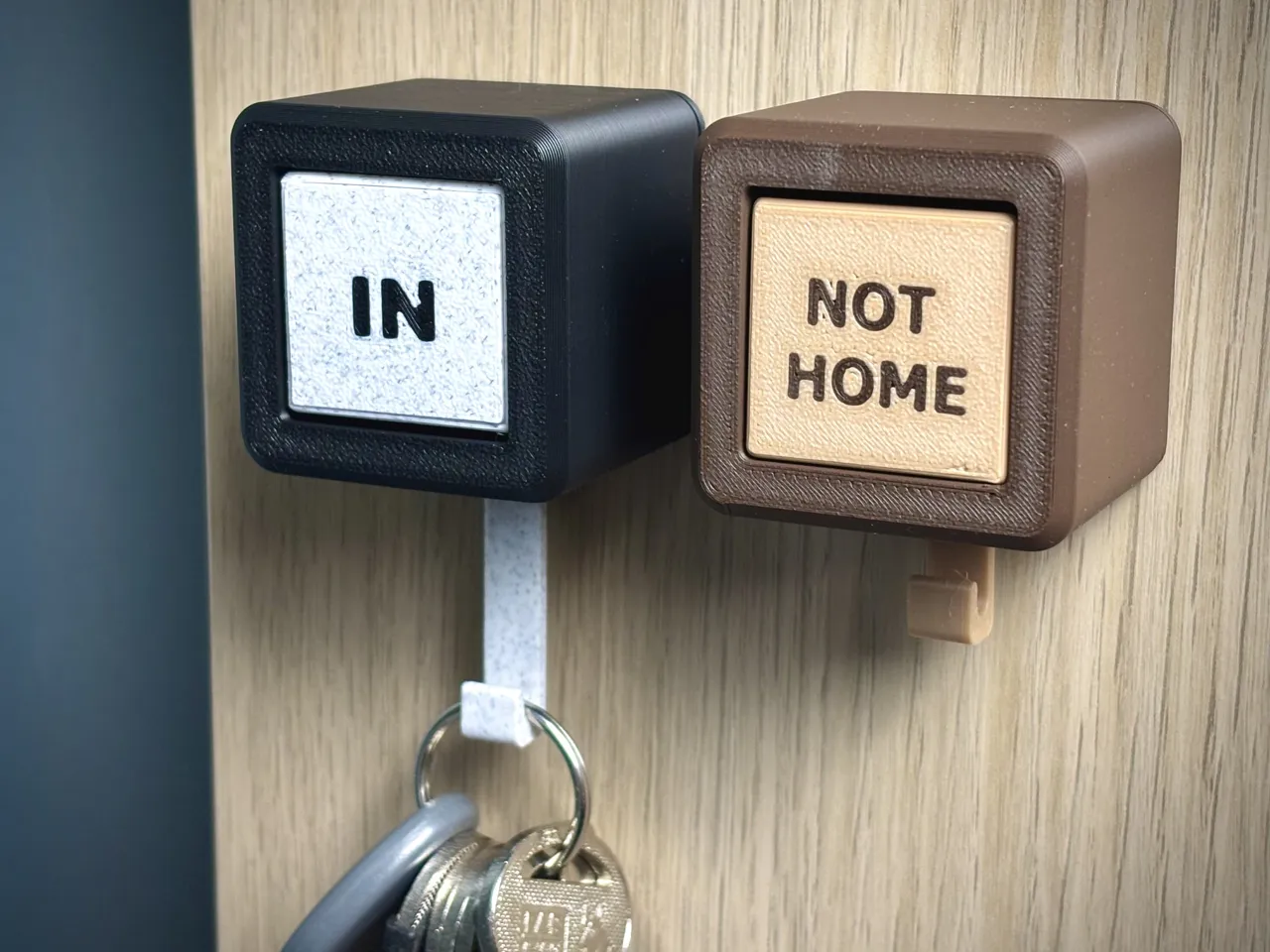 Key Holder | Rotating Sign | Key Hanger view 2