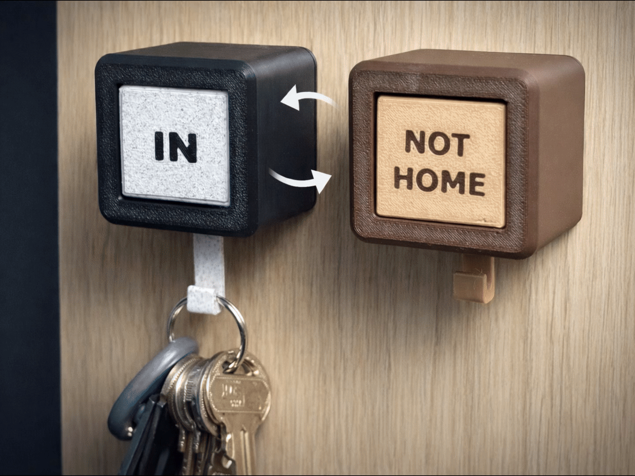 Key Holder | Rotating Sign