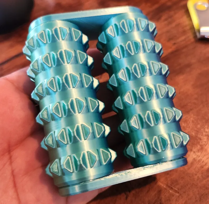 Rouleau fidget à imprimer en place