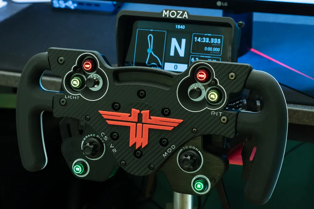 Moza CS V2 GT Volante MOD por hagen.stein1987MakerWorld: Baixe modelos ...