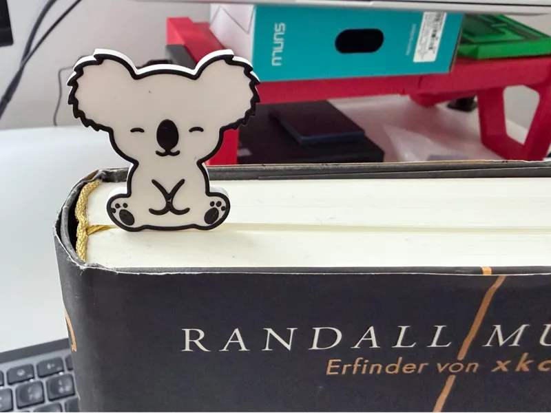 Lesezeichen niedlicher Koala